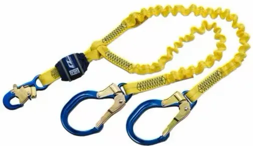 3M EZ-Stop Shock Absorbing Lanyard 1246193 | 100% Tie-Off
