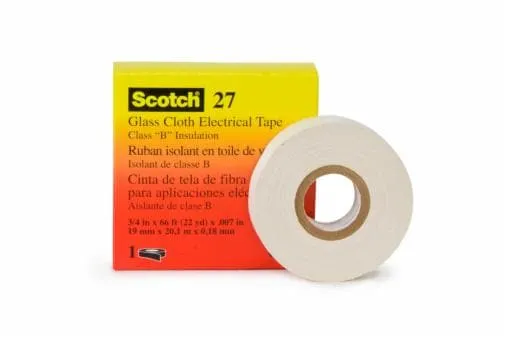 3M Glass Cloth Electrical Tape 27 White – 7000005815