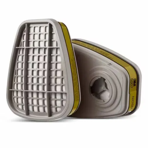 3M mercury organic vapor and acid gas cartridge 6007 for industrial respiratory safety