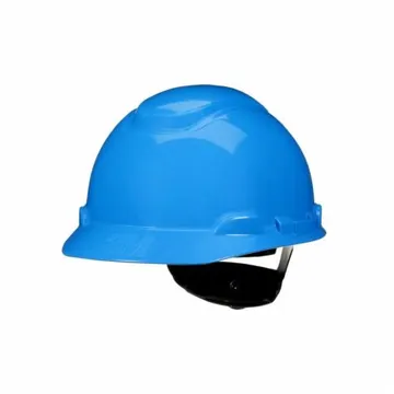 3M SECUREFIT, HARD HAT, H-701SFR-UV, BLUE, 4-POINT PRESSURE DIFFUSION RATCHET SUSPENSION - H-703SFR-UV