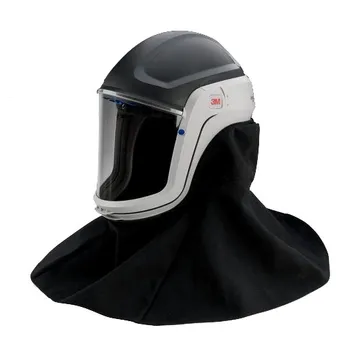 3M™ M-407 Versaflo™ Respiratory Helmet Assembly with Premium Visor and Flame Resistant Shroud