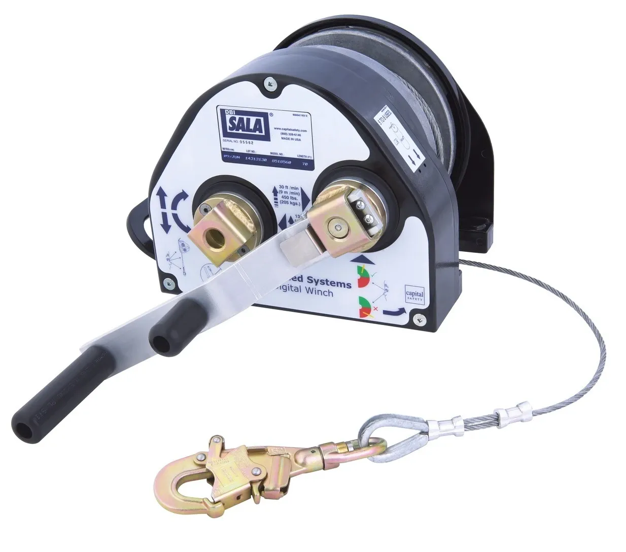 3M™ DBI-SALA® Confined Space Winch, Power Drive