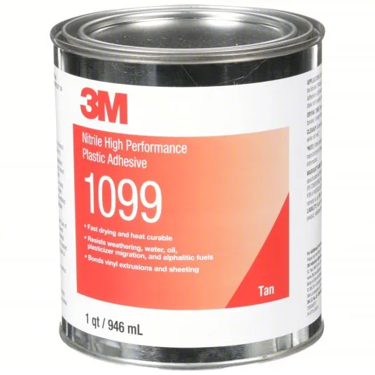 3M™ Nitrile High Performance Plastic Adhesive 1099 Tan