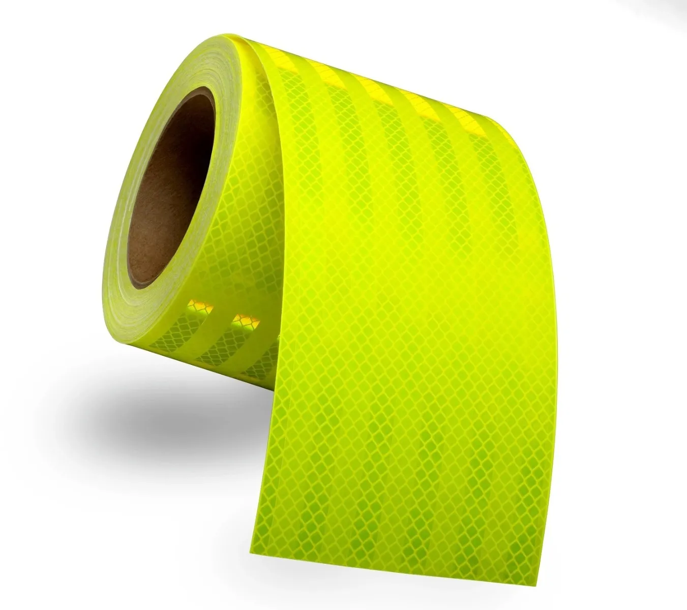 3M Diamond Grade™ Reflective Tape, 4 in Width, 150 ft Length, Truck and Trailer, Roll