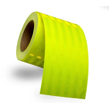 3M Diamond Grade™ Reflective Tape, 4 in Width, 150 ft Length, Truck and Trailer, Roll
