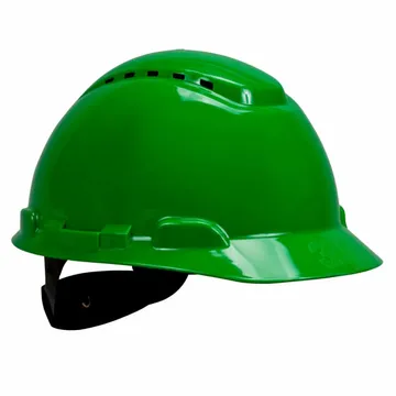 HARD HAT, 4-POINT RATCHET SUSPENSION, GREEN, 20 EA/CASE - H-704SFR-UV