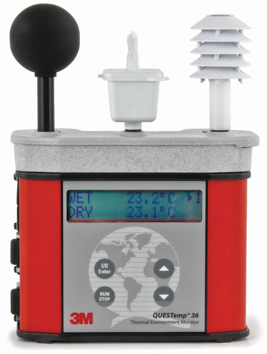 3M™ QUESTemp™ 36 Heat Stress Monitor Data logging Kit - QT36 