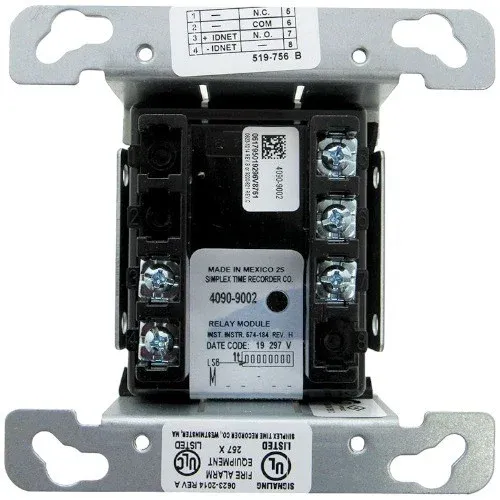 Simplex 4090-9002 IDNet Addressable Relay IAM Module
