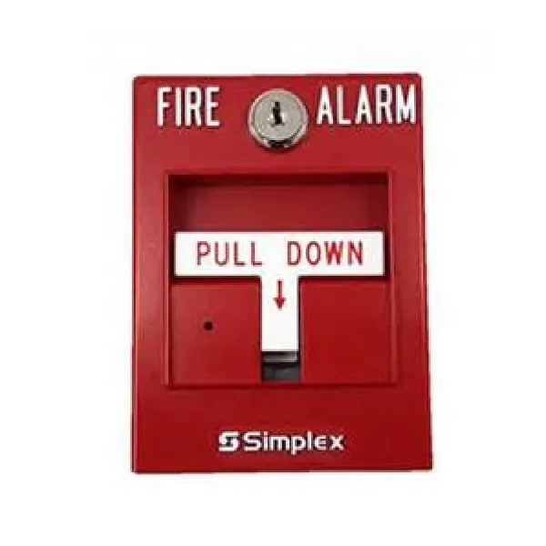 Simplex 4099-9004 Addressable Single Action Manual Pull Station with LED