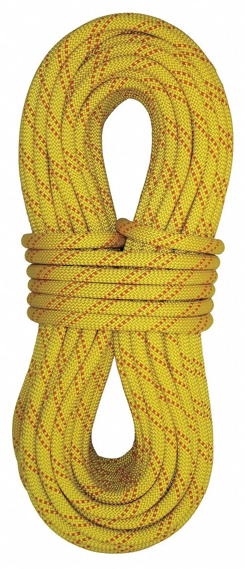 STERLING ROPE Nylon Arborist Rescue Rope 1/2 in dia. , Yellow, 150 ft