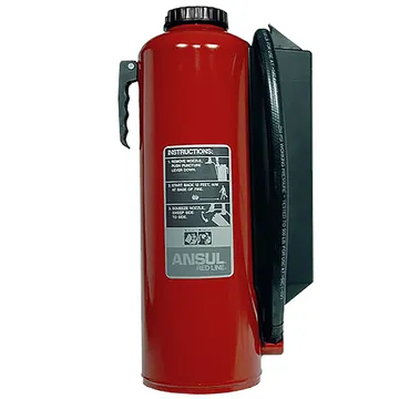 ANSUL Red Line® Hand Portable Extinguisher, DCP, Purple-K Agent, CR-I-K-30-G, 30 lb. - 418272 