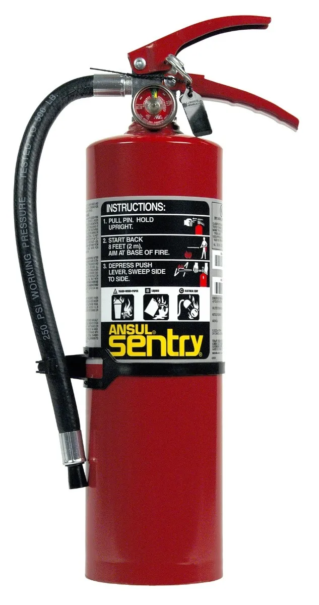 Ansul Sentry® AA05 Dry Chemical Fire Extinguisher, Hand Portable, FOR