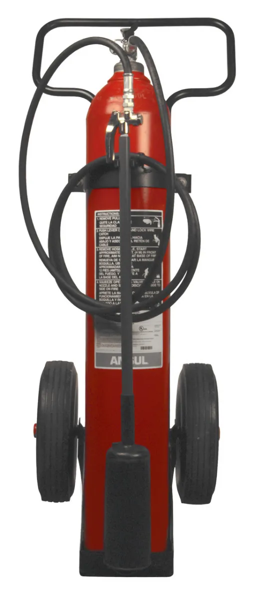 Ansul Sentry 433537 Carbon Dioxide Wheeled Extinguisher, 50 lb. (CD-50-D-1) (20B:C)
