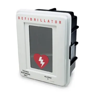 ALLEGRO Defibrillator Wall Case, Plastic, White - 4400-D