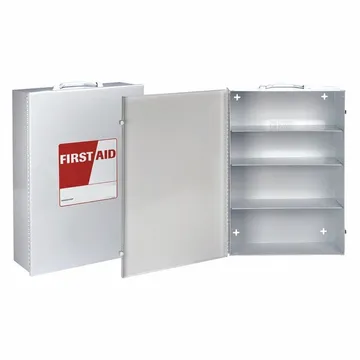 Empty First Aid Wall Mount Cabinet , Metal, White - M5026