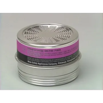 Chemical Cartridge Respirator, 10 Ea / Pack - Msa - 492790