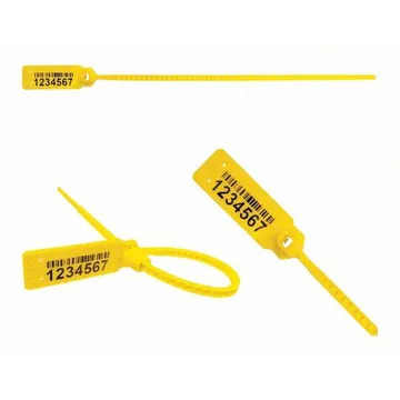 Pull-Tight Seals, 7 47/64" IN Strap Length, 46 lb. Breaking Strength, Laser Marked, 250 PK 