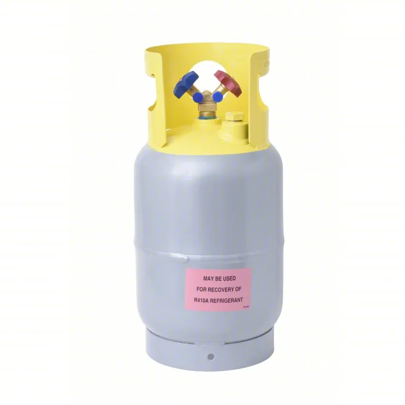 Refrigerant Recovery Cylinder: 26.1 lb Capacity, 722.5 cu in Volume