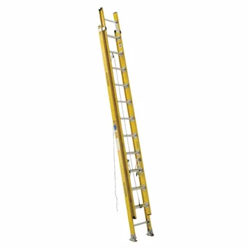WERNER 24 ft. Type IAA Fiberglass D-Rung Extension Ladder D7124-2