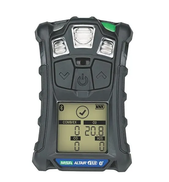 MSA Altair 4XR Multigas Detector, (LEL, O2, H2S & CO), Charcoal Case, Global Charger - 10178560