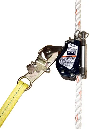 3M™ DBI-SALA® Lad-Saf™ Mobile Rope Grab For use with 5/8" (16 mm) diameter rope lifeline, 5000335