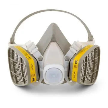 3M™ Half Facepiece Disposable Respirator Mask, Organic Vapor/Acid Gas, P100