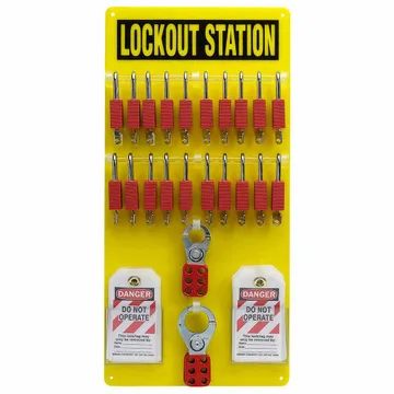 Brady® 20-Lock Board Kit with 20 Padlocks - 51189