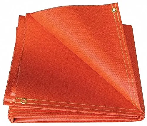 Hi Temp Welding Blanket, 5 ft. W, 5 ft., Red - R51-5X5-32-B