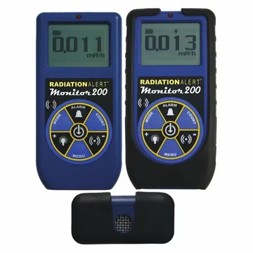 RADIATION ALERT Radiation Survey Meter, LCD - MONITOR 200