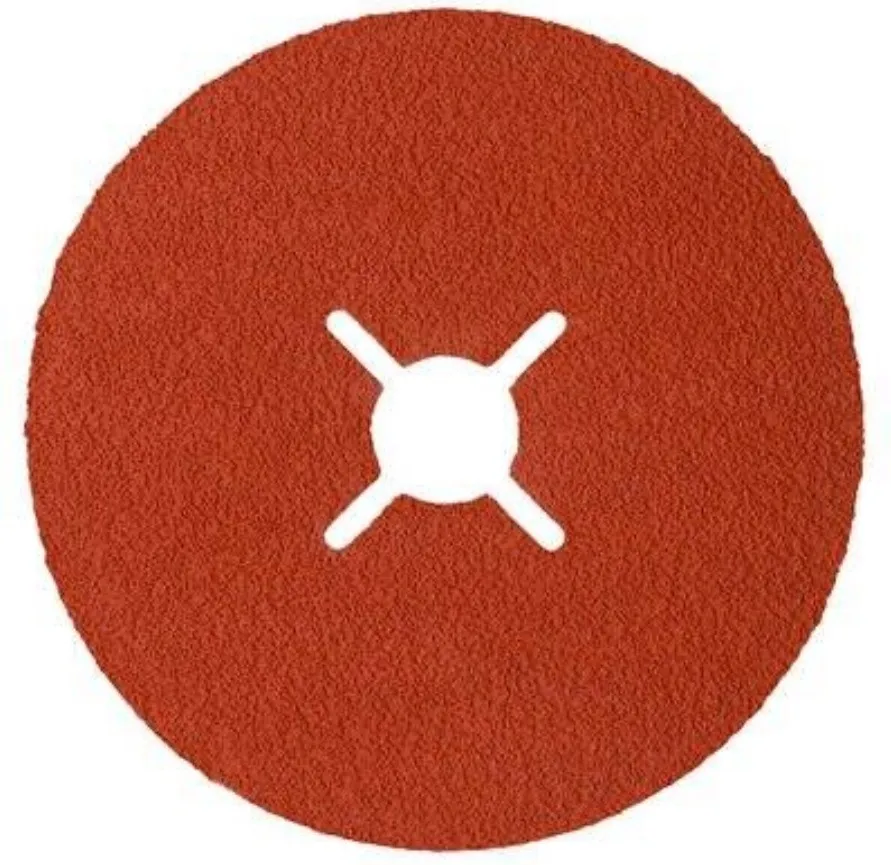 3M™ Cubitron™ II Fibre Disc 987C, 115 mm x 22 mm, 80+, Slotted - 60440229395