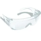 Honeywell Anti-Scratch Clear Safety Glasses, Ventilated Side Shields - T18000