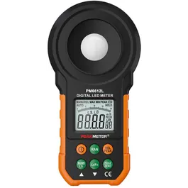Led Bar Multimeter PEAKMETER LED Digital Analog Bar Light Lux Meter - PM6612L