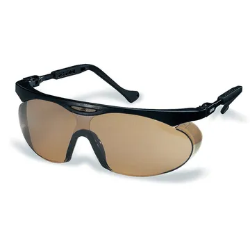 UVEX Skyer Safety Glps, 100% UV Protection, ظلام-9195-078