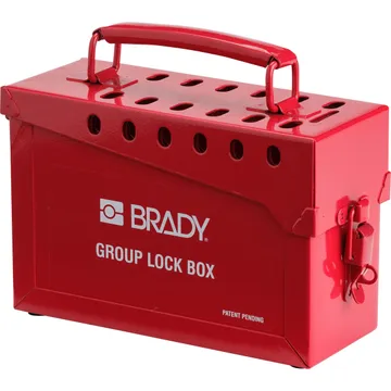 BRADY 65699  Portable Metal Group Lockout Box