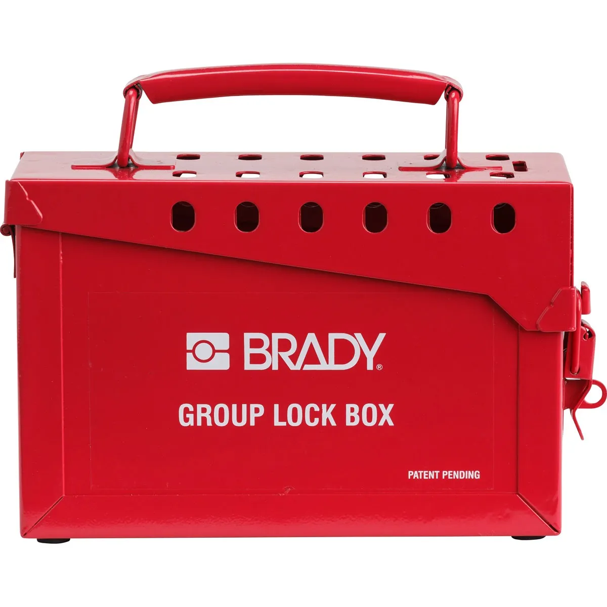 日本産柘植　ボックス　クローソン　セミヒル BRADY Group Lockout Boxes - Portable, Steel Material, 40 Max Padlocks