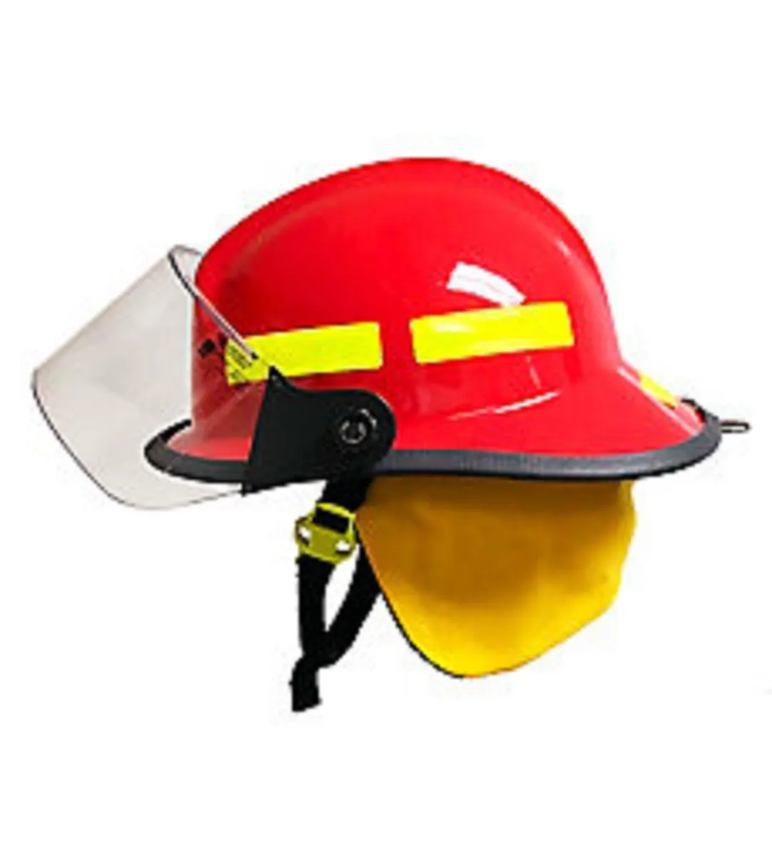 MSA Fire Helmet 660C Metro, Red, 4