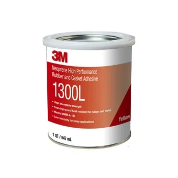 3M™ Neoprene High Performance Rubber and Gasket Adhesive 1300L, Yellow, 1 Quart