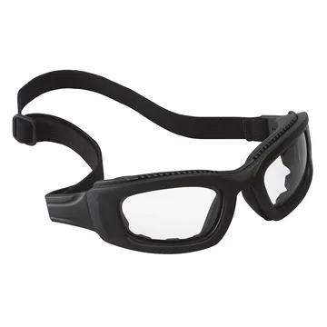 3M™ Maxim™ السلامة Goggles Clear Clear Anti-Fog Lens, Black Frame, Earm Strap
