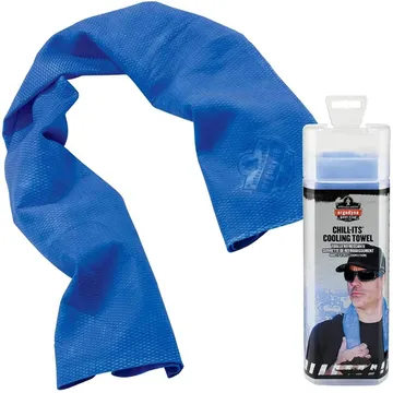 Ergodyne 6602 Chill-Its® 6602 Evaporative Cooling Towel, Blue