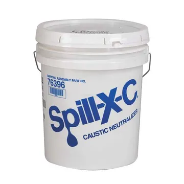 SPILL-X-C® عامل معالجة الانسكابات الكاوية/المعادلة الكاوية 42 رطل.