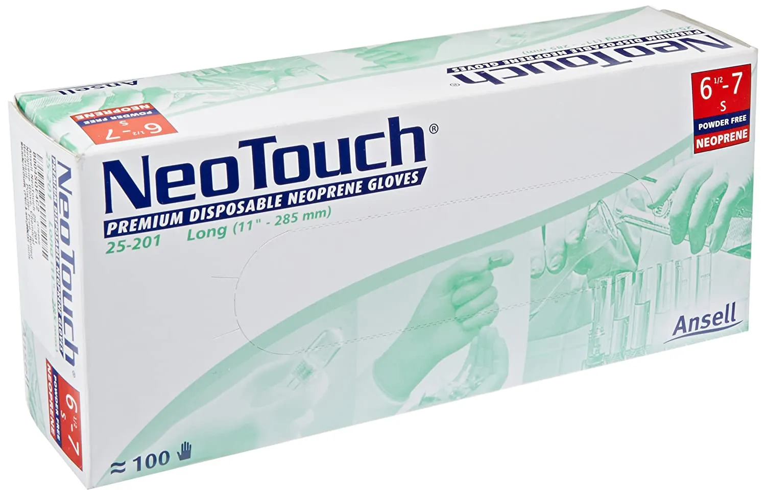 Ansell MICROFLEX® Latex Exceptional Grip Disposable Gloves 25-201
