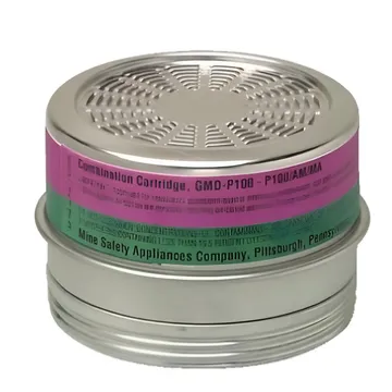 MSA 815181 Comfo® Combo Cartridges Ammonia/Methylamine/P100 (GMD-P100), Box of 6 Each