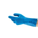 Ansell AlphaTec® 62-401 Chemical Gloves, Natural Rubber, Blue