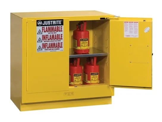 Justrite Sure-Grip® EX Undercounter Flammable Safety Cabinet, 22 gallon - 892320