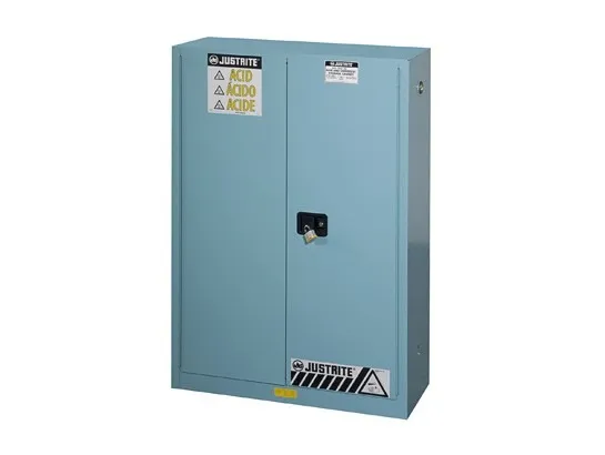Sure-Grip® EX Corrosives/Acid Steel Safety Cabinet, 45 Gallon, 2 Manua