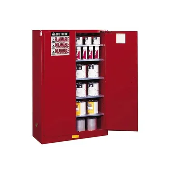 Sure-Grip® EX Combustibles Safety Cabinet For Paint And Ink,60 Gallon,2 Manual Close Doors.-Red
