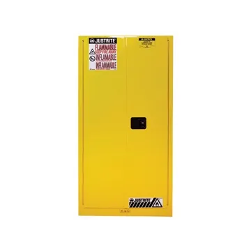 Justrite Sure-Grip® EX Flammable Safety Cabinet,60 gallon,2 self-close doors
