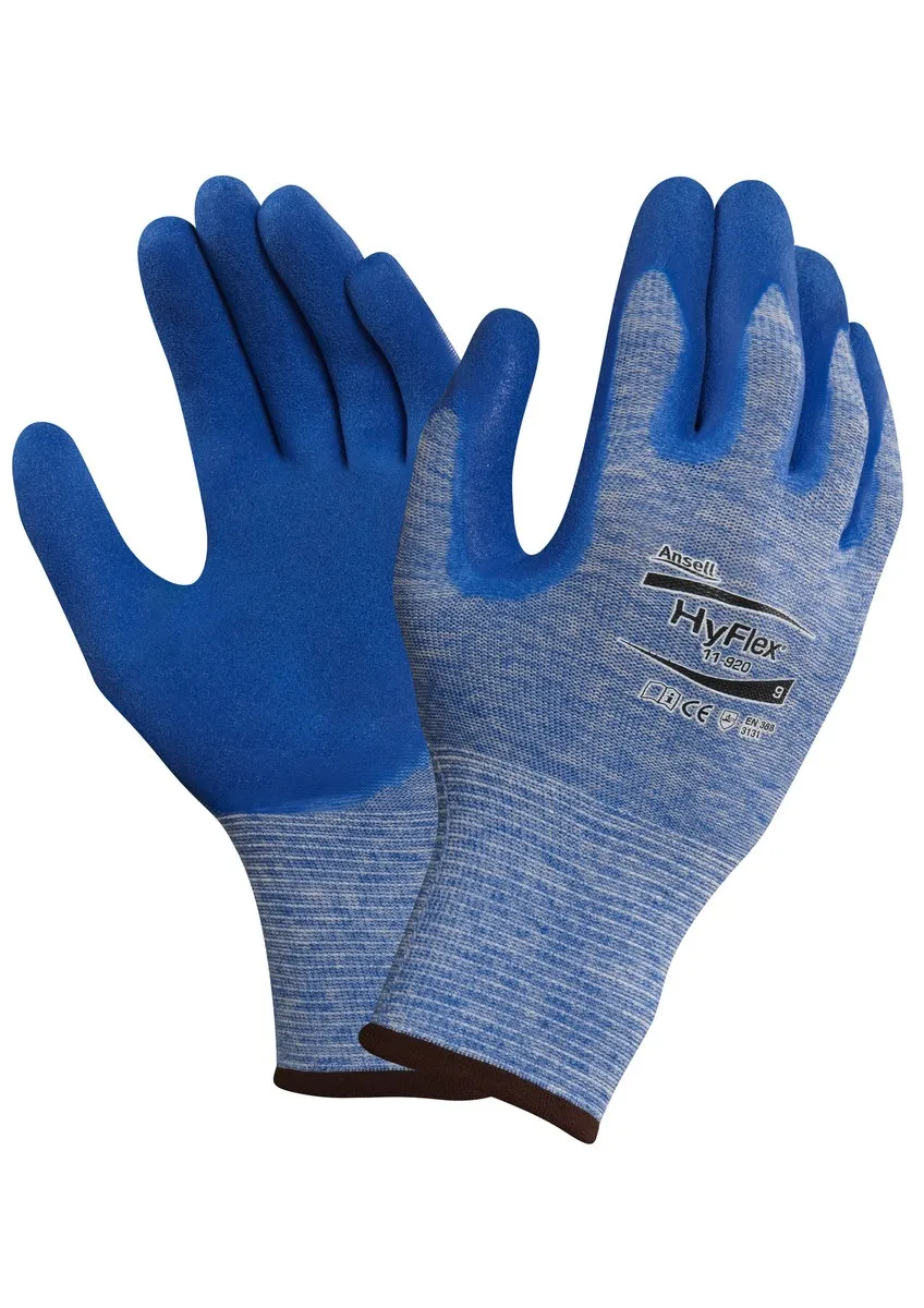 Ansell HyFlex® 11-920 High Performance Grip and Oil Repellence