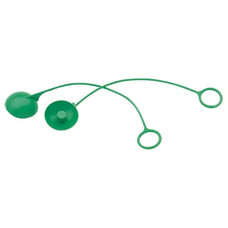 HAWS green polyethylene plastic dust cover. Dust covers protect heads and automatically releases with water pressure.