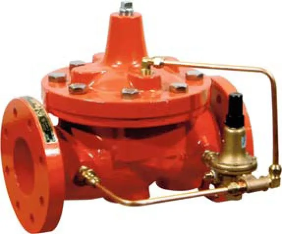 CLA-VAL Fire Protection Pressure Reducing Valve, 4",  Class 150- 250PSI Max - 90G-21